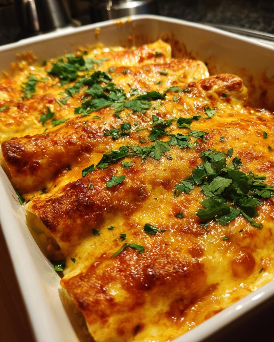 Shredded Chicken Enchiladas - detail 1