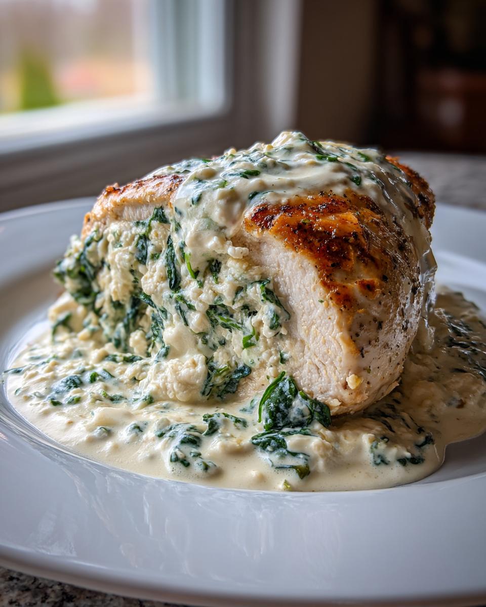 Stunning Spinach Feta Chicken Breast in 40 Min 4 Spinach Feta Chicken Breast - detail 1