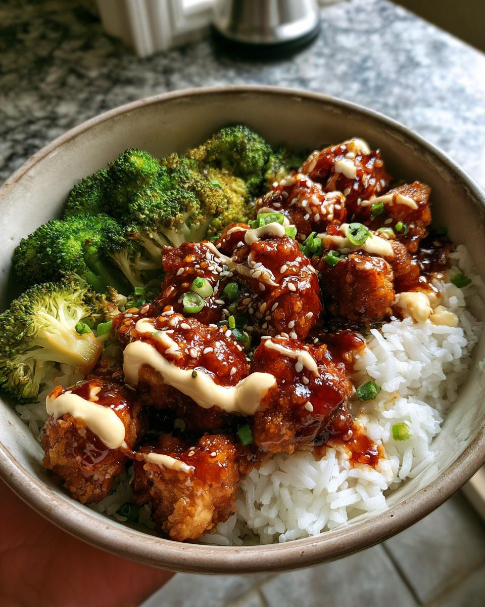 Sticky Chicken Bowls Recipe - detail 2