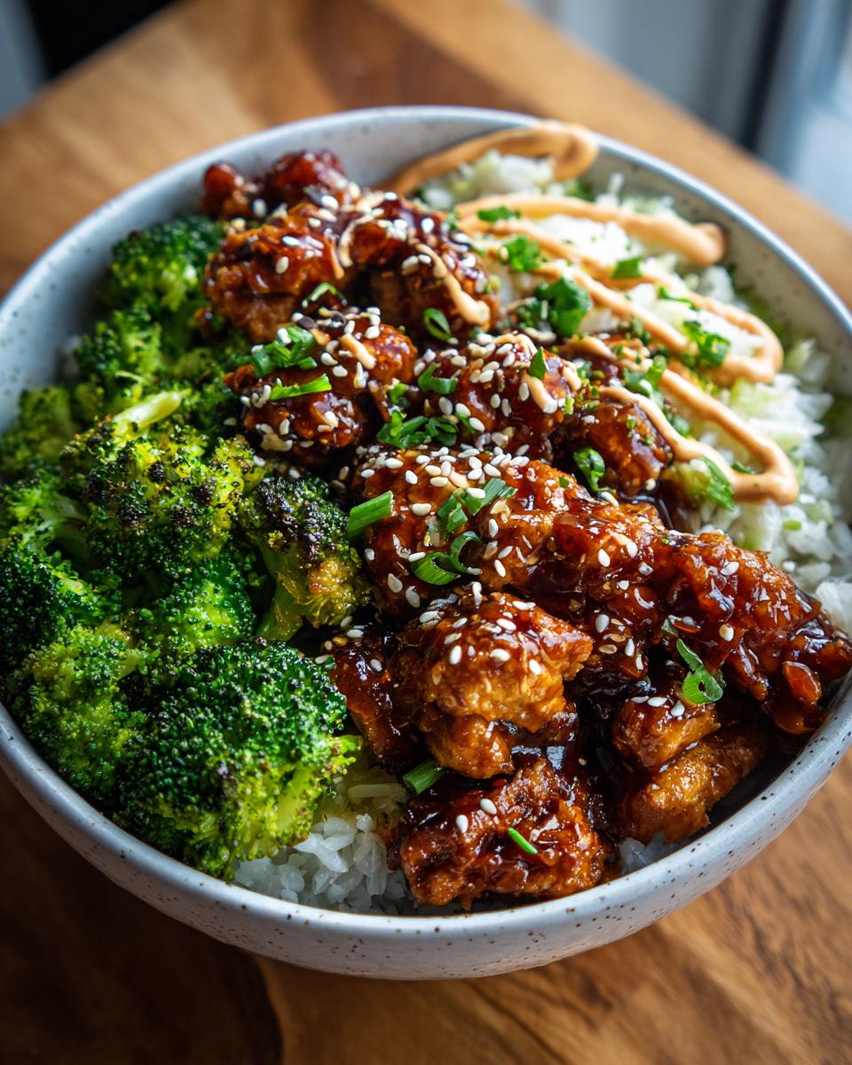 Sticky Chicken Bowls Recipe - detail 1