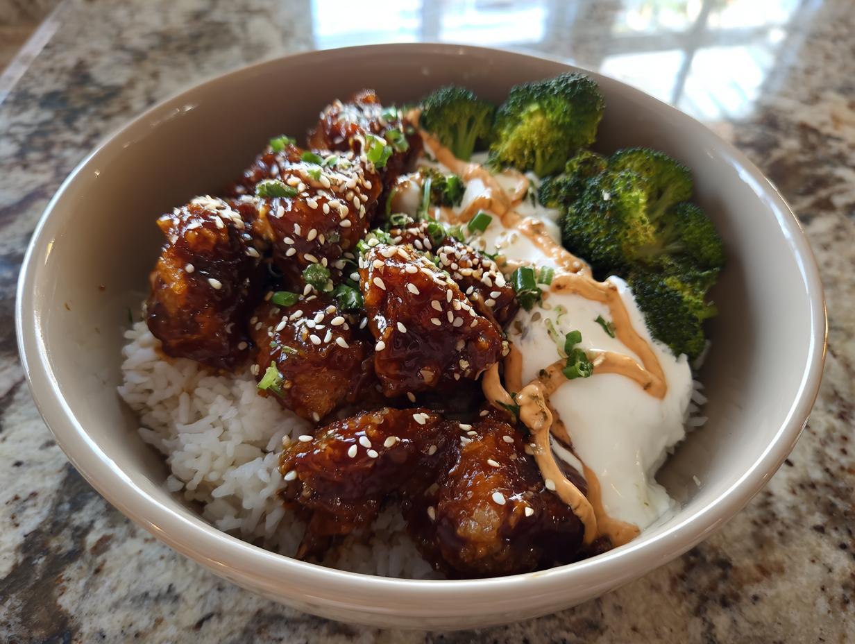 Amazing Sticky Chicken Bowls Recipe: Quick Meal