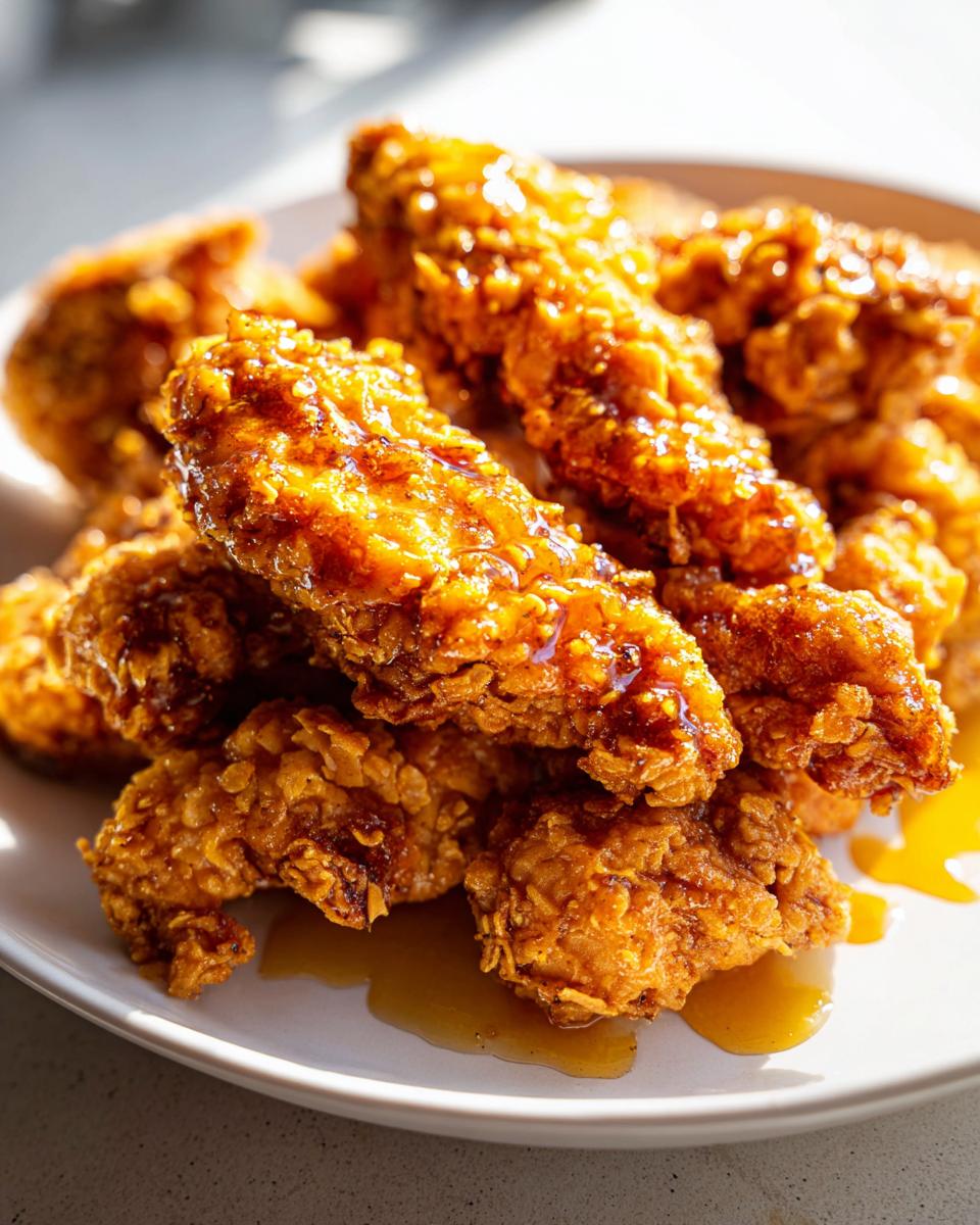 Amazing Baked Crunchy Hot Honey Chicken 5 baked crunchy hot honey chicken - detail 2