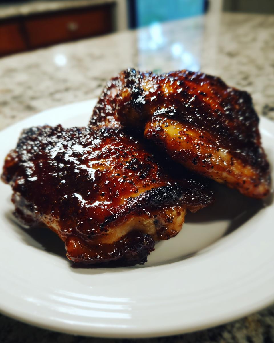 Amazing 45 Min Air Fryer BBQ Dry Rub Chicken Thighs 4 Air Fryer BBQ Dry Rub Chicken Thighs - detail 1