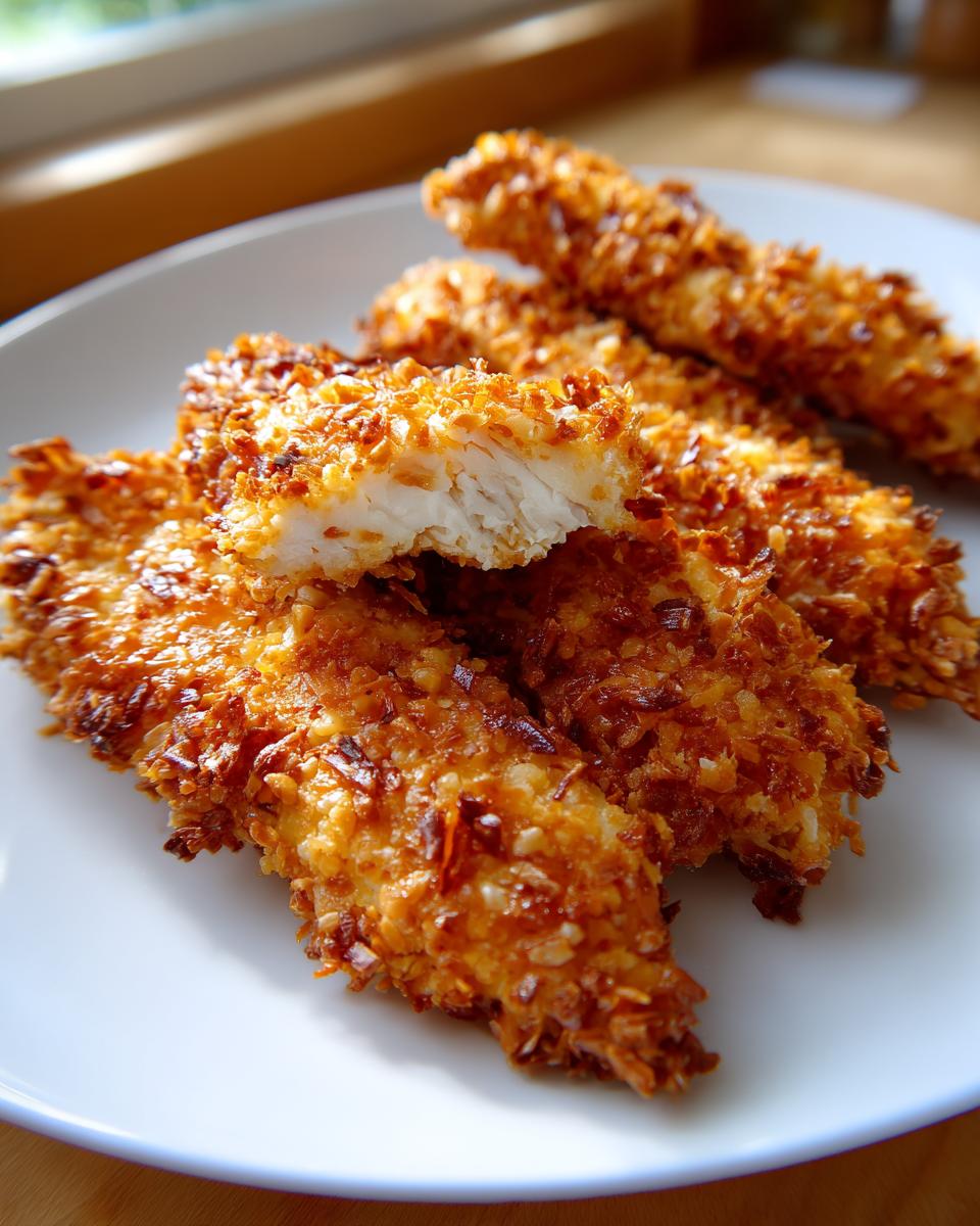Air Fryer 35 Min Coconut Chicken Tenders Joy 6 Air Fryer Coconut Crusted Chicken Tenders - detail 2