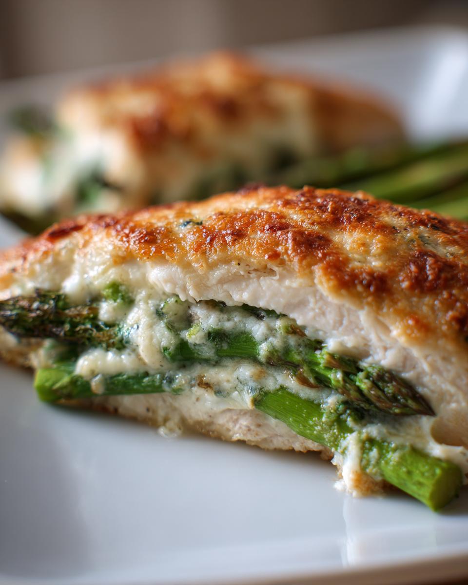 Astonishing 4 Asparagus stuffed chicken cordon vert 4 Asparagus stuffed chicken cordon vert - detail 1