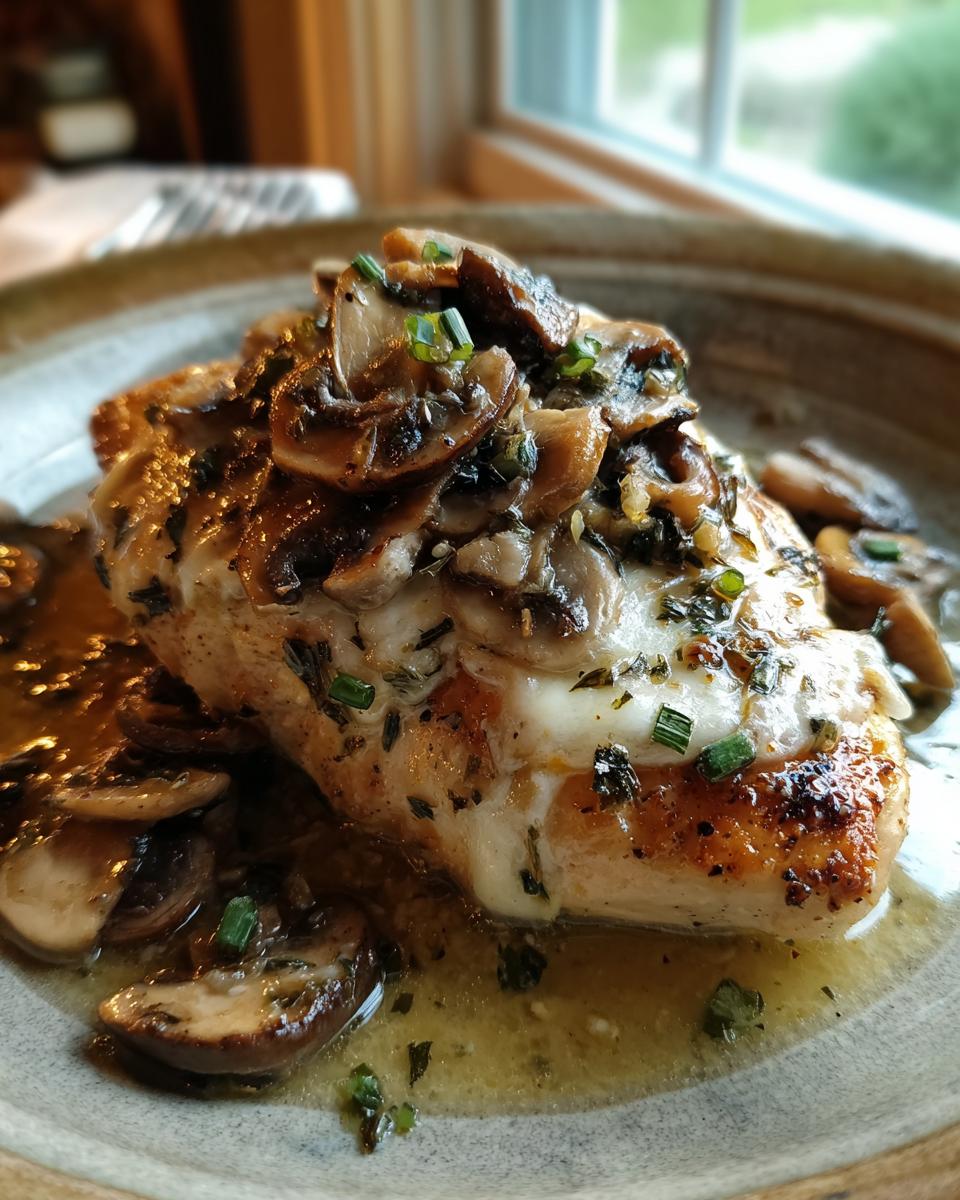 Baked Chicken and Mushrooms: 1 Savory Dish 4 Baked Chicken and Mushrooms - detail 1