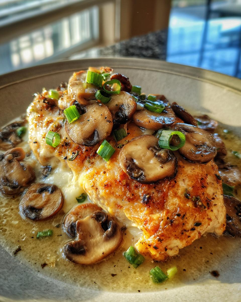 Baked Chicken and Mushrooms: 1 Savory Dish 5 Baked Chicken and Mushrooms - detail 2