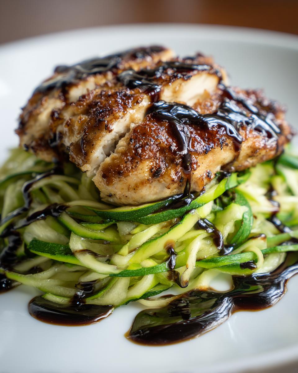 Amazing Balsamic Chicken Zucchini in 35 Mins 4 Balsamic Chicken Zucchini - detail 1