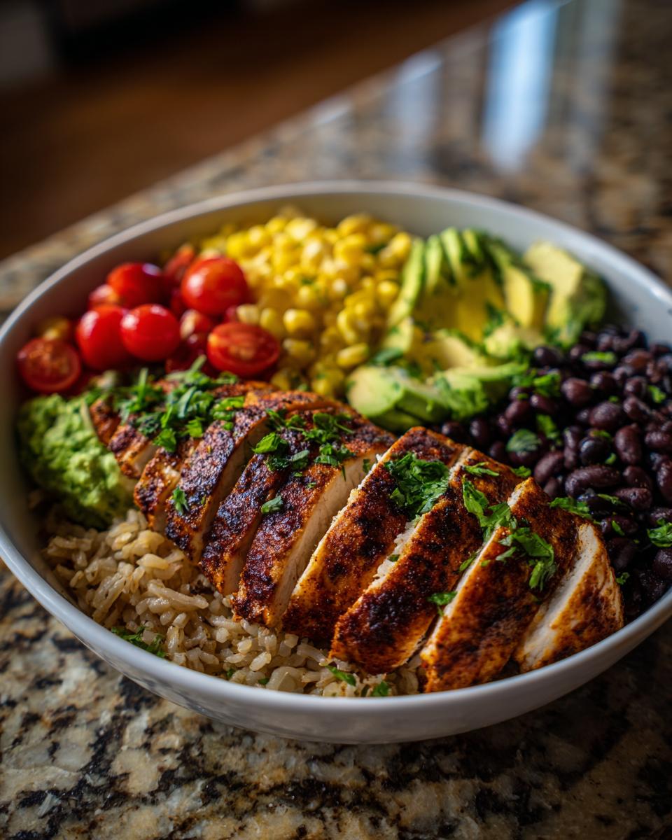 Amazing Blackened Chicken Bowls in 4 Steps 9 Blackened Chicken Bowls - detail 4