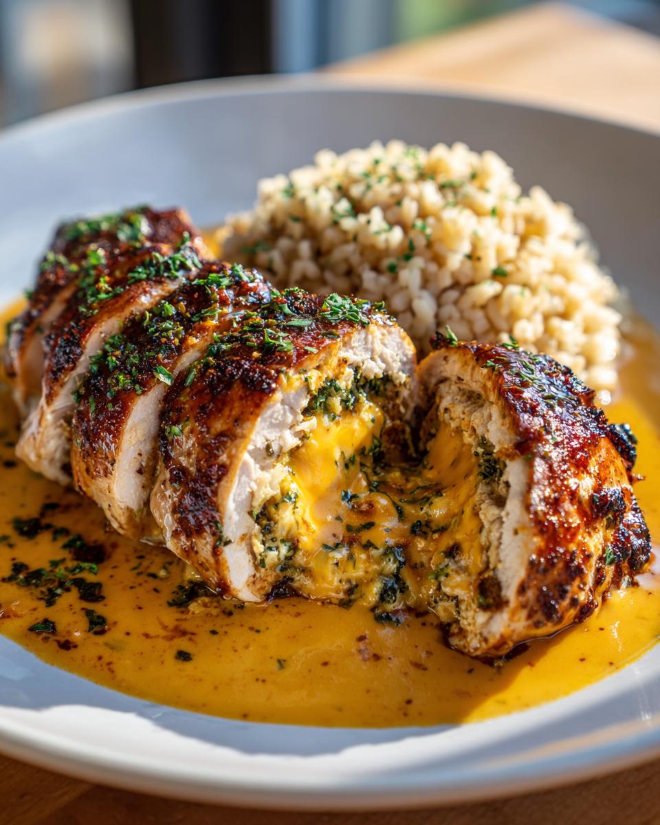 4 Quick Broccoli Cheddar Stuffed Chicken Bliss 5 Broccoli Cheddar Stuffed Chicken - detail 2