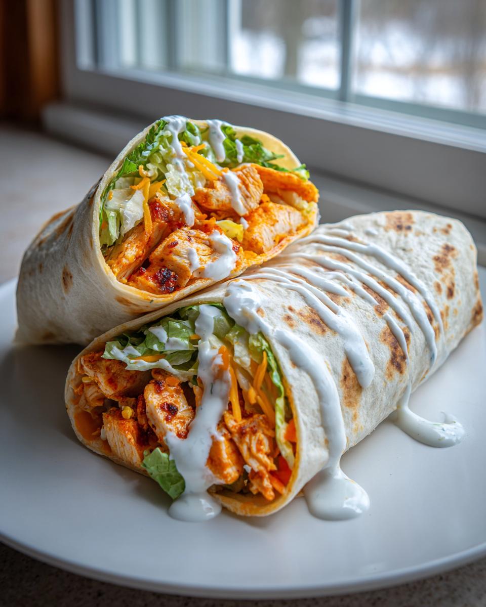 5 Amazing Buffalo Chicken Wraps Secrets 4 Buffalo Chicken Wraps - detail 1