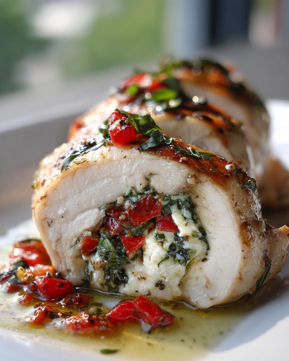Caprese Stuffed Chicken: 4 Juicy Secrets 5 Caprese Stuffed Chicken - detail 2