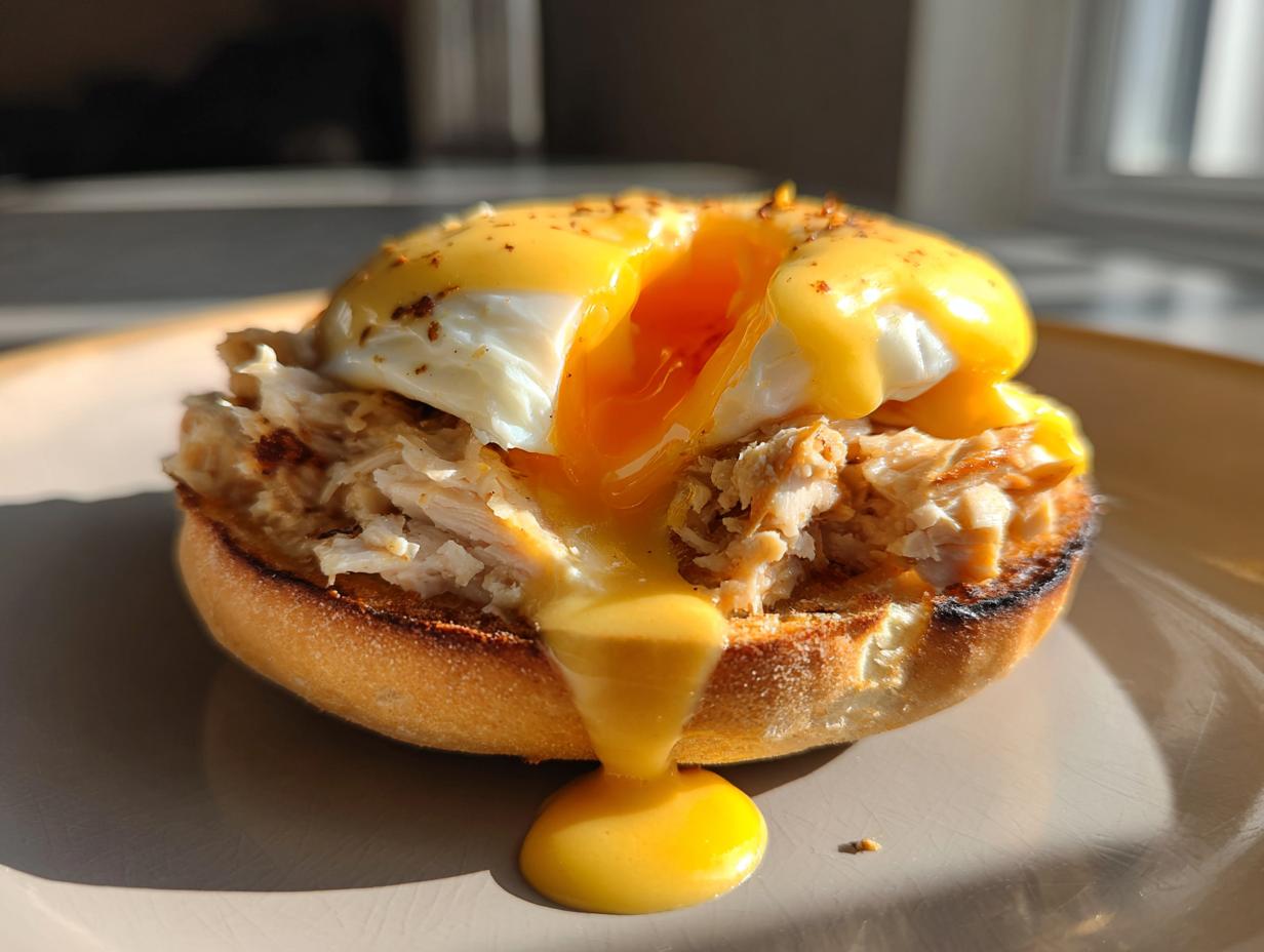 Stunning Chicken Benedict: 4 Easy Steps 5 Chicken Benedict - detail 2