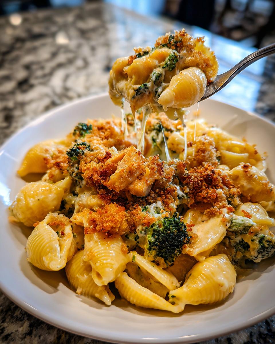 Amazing Chicken Broccoli Shells Casserole Life 3 Chicken Broccoli Shells Casserole - detail 1