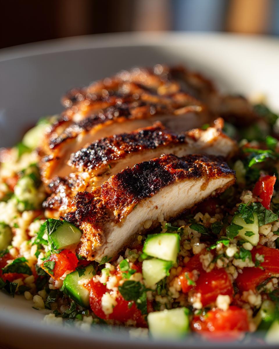 Amazing 4-Step Chicken Bulgur Tabbouleh 4 Chicken Bulgur Tabbouleh - detail 1