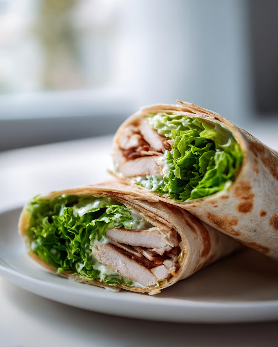 Amazing 4-Minute Chicken Caesar Wrap Joy 5 Chicken Caesar Wrap - detail 2
