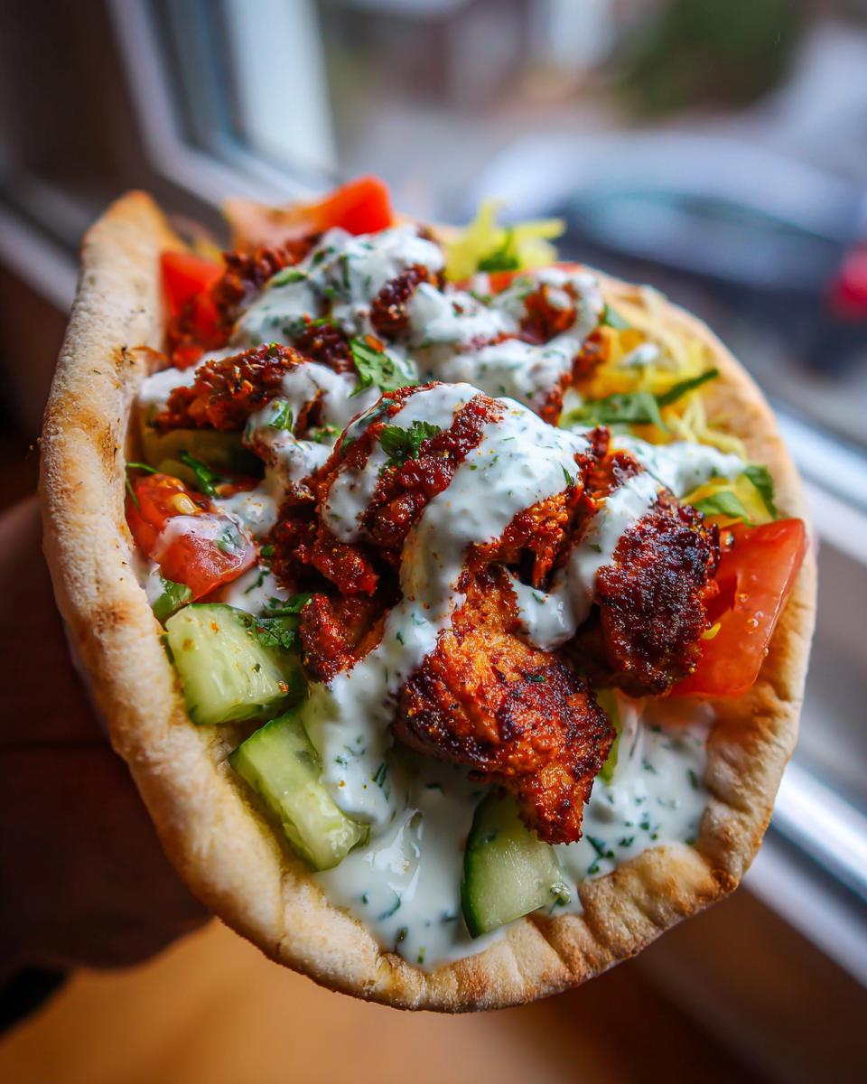 Amazing Chicken Shawarma with 1 Sauce Secret 5 Chicken Shawarma with Garlic Sauce - detail 2