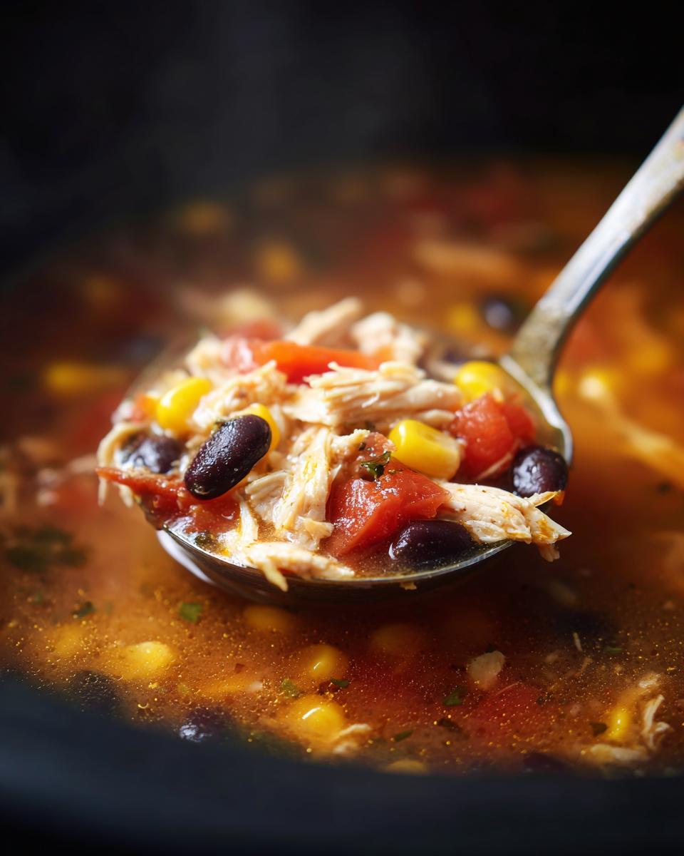 Amazing 6-Ingredient Chicken Taco Soup Secret 5 Chicken Taco Soup - detail 2