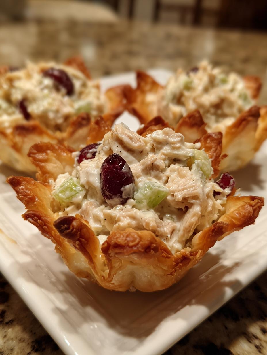 Amazing 15-Minute Chicken salad bites 5 Chicken salad bites - detail 2