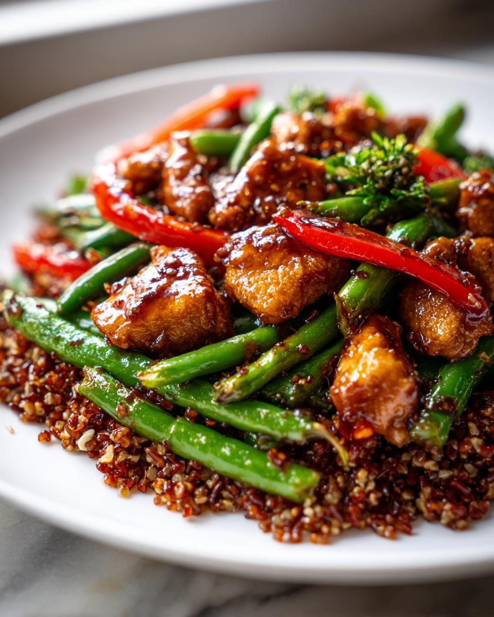 Amazing Chicken Snap Pea Brown Rice Stir Fry 4 Servings 5 Chicken snap pea brown rice stir fry - detail 2