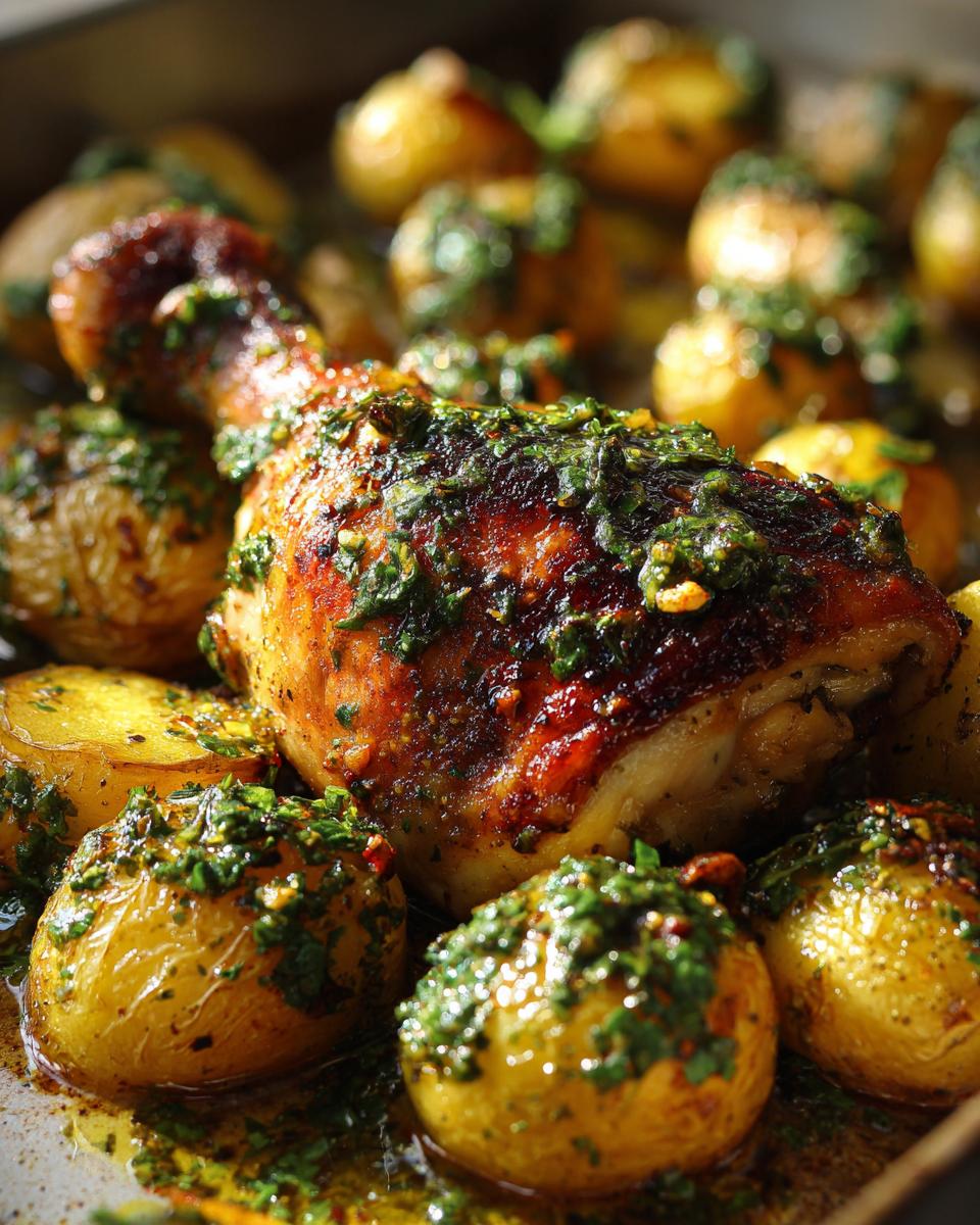 Amazing 4-Ingredient Chimichurri chicken potatoes 5 Chimichurri chicken potatoes - detail 2