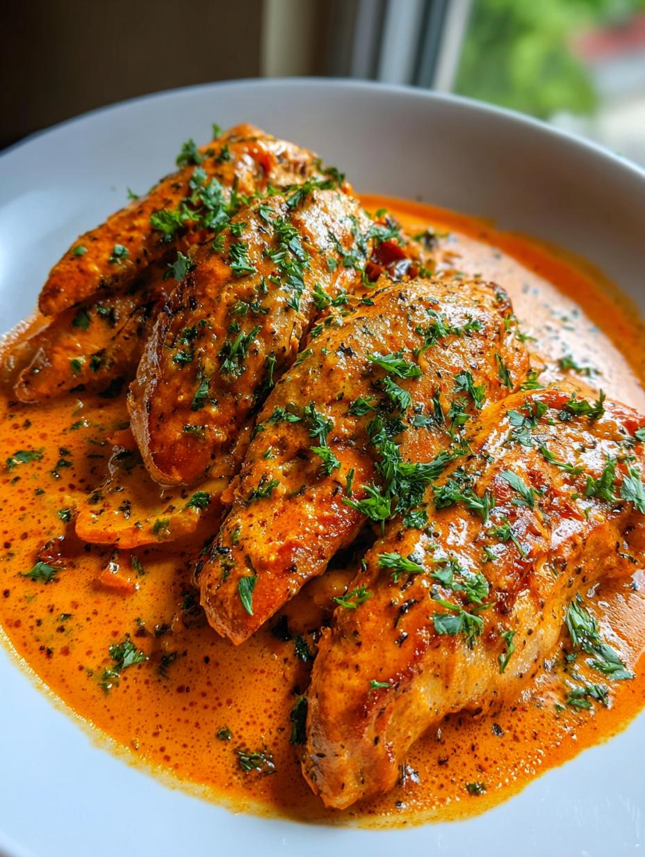 Amazing 1-Pan Creamy Chicken with Sun-Dried Tomatoes 5 Creamy Chicken with Sun-Dried Tomatoes - detail 2