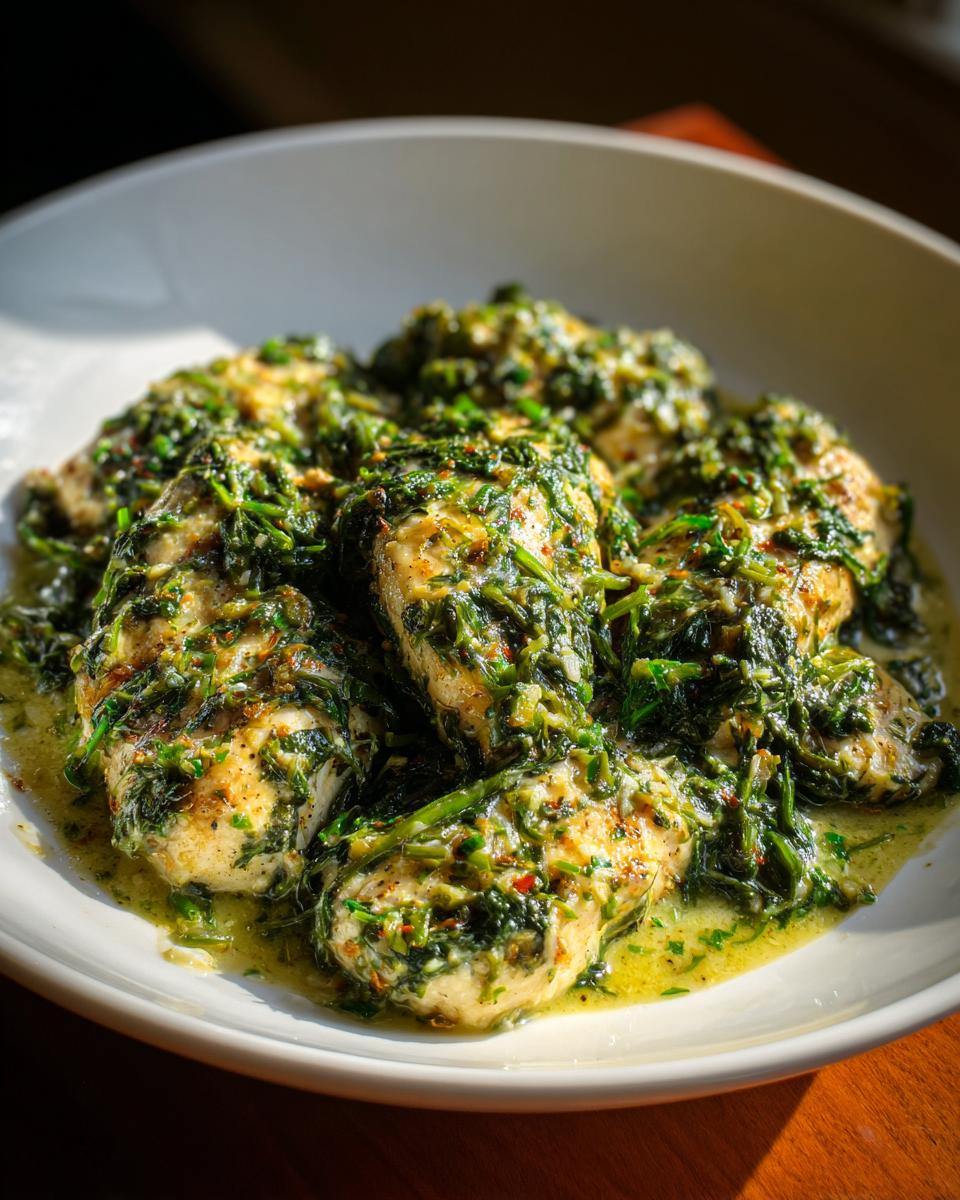 Amazing 3-Minute Creamy Spinach Chicken 4 Creamy Spinach Chicken - detail 1