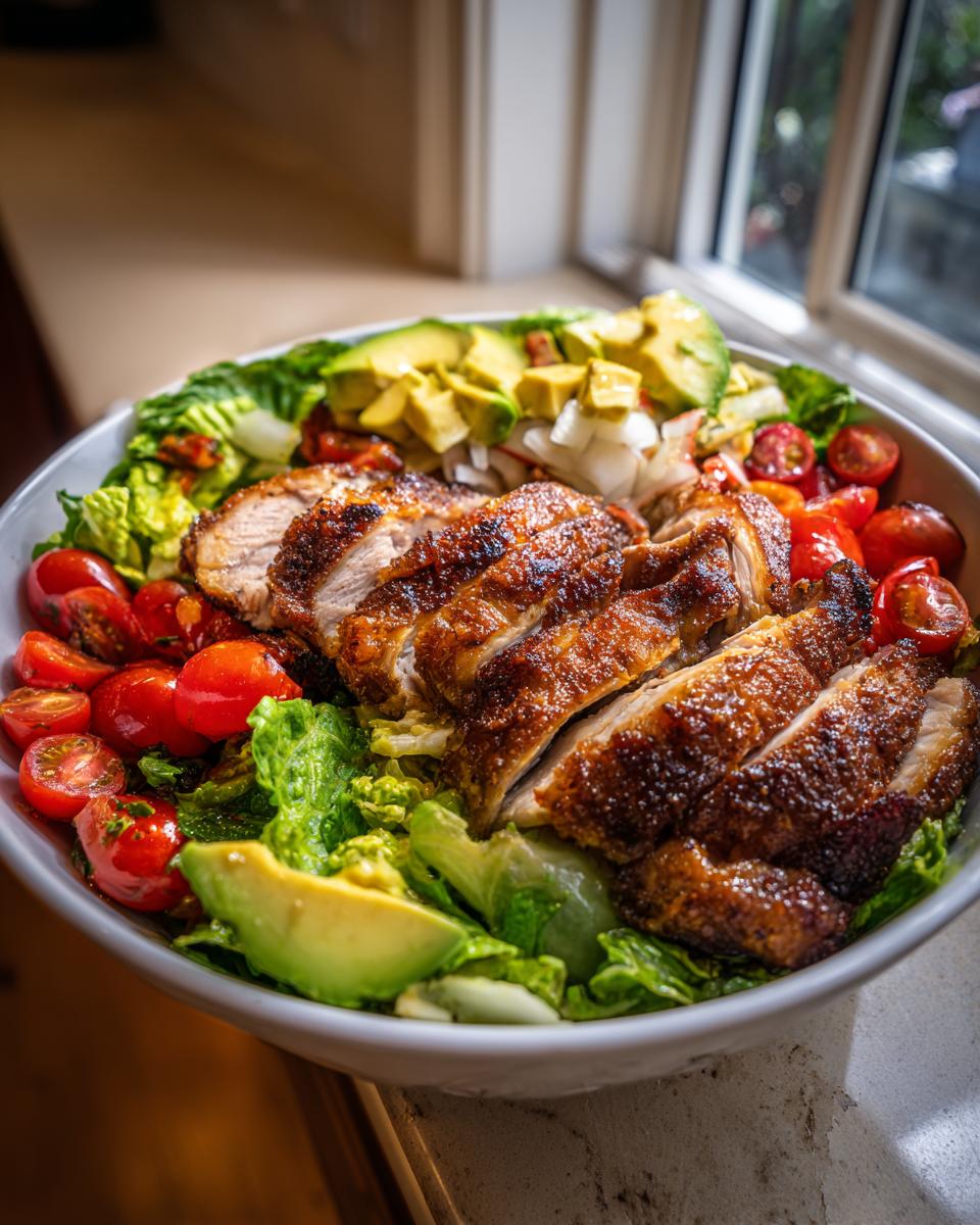 Superb 40-Min Crispy Chicken Thighs Salad 5 Crispy Chicken Thighs Salad - detail 1