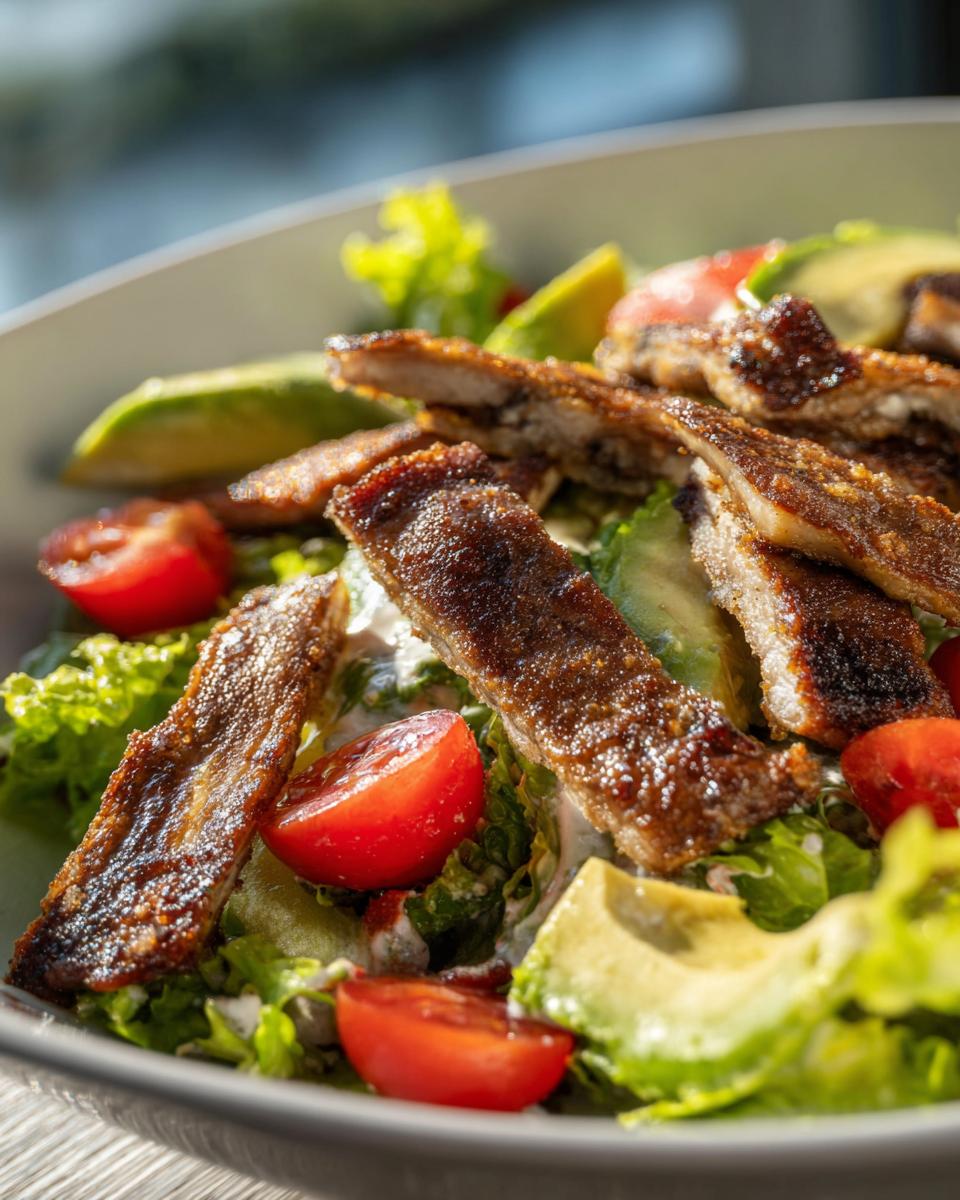 Superb 40-Min Crispy Chicken Thighs Salad 6 Crispy Chicken Thighs Salad - detail 2