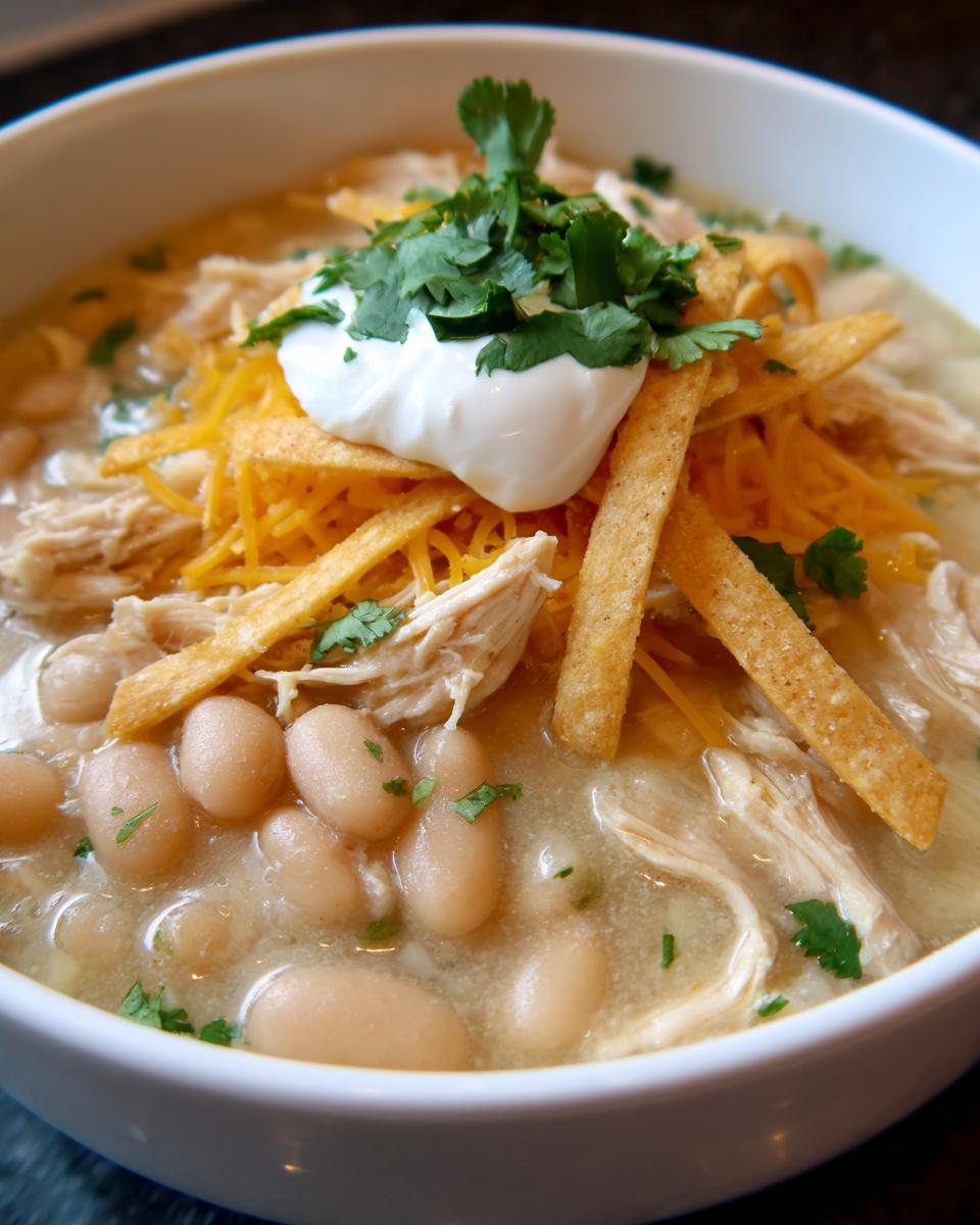 Amazing Crockpot white chicken chili magic in 1 step 5 Crockpot white chicken chili - detail 2