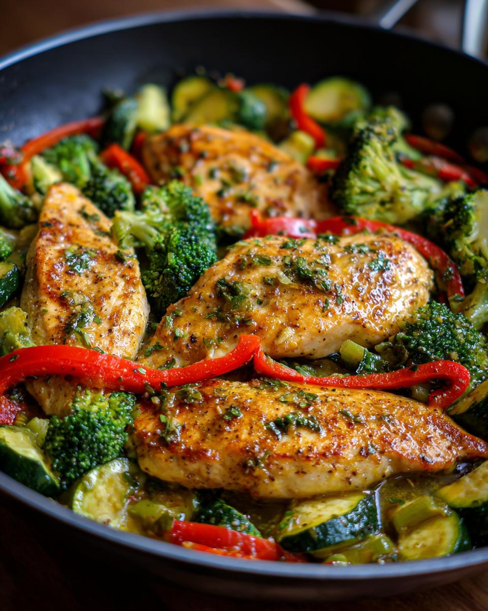 Amazing 30 Minute Garlic Chicken with Veggies 4 Garlic Chicken with Veggies - detail 1