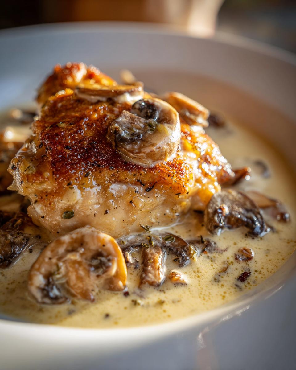 Amazing Garlic Mushroom Chicken in 30 Min 5 Garlic Mushroom Chicken - detail 2