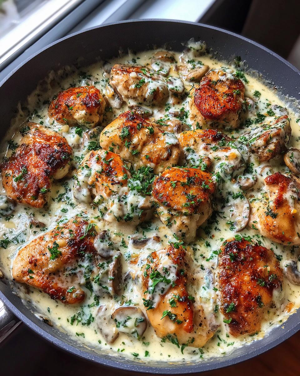 Amazing Garlic Parmesan Chicken Skillet Recipe 4 Garlic Parmesan Chicken Skillet Recipe - detail 1