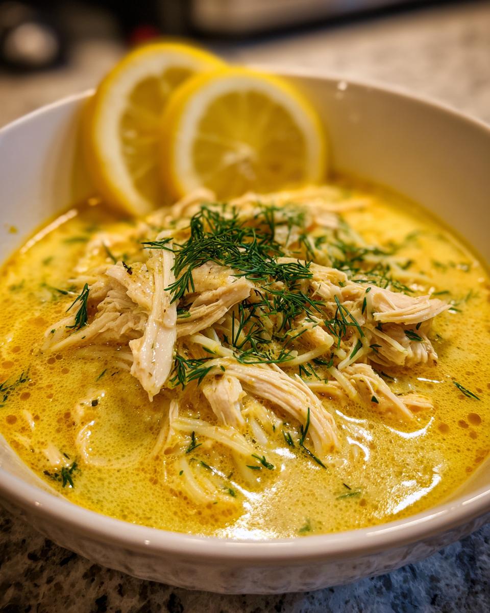 Stunning Golden Greek Lemon Chicken Soup Recipe 5 Golden Greek Lemon Chicken Soup - detail 2