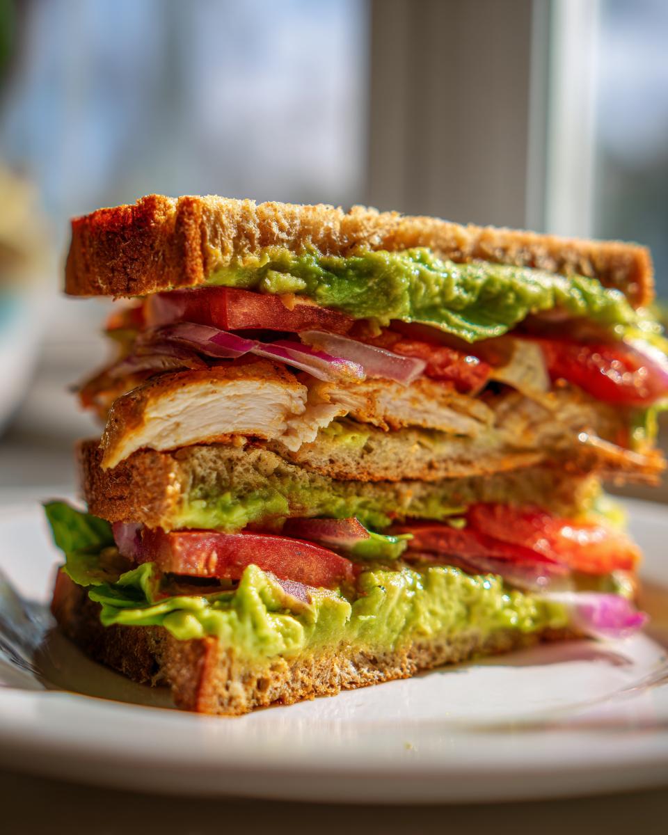 30 Minute Grilled Chicken Avocado Sandwich Joy 5 Grilled Chicken Avocado Sandwich - detail 2