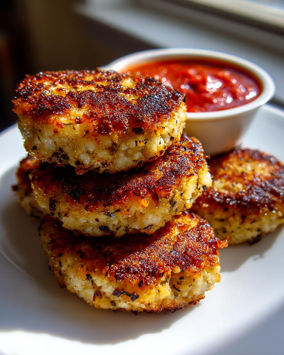 Amazing 8-min Keto Parmesan Chicken Patties 4 Keto Parmesan Chicken Patties - detail 1