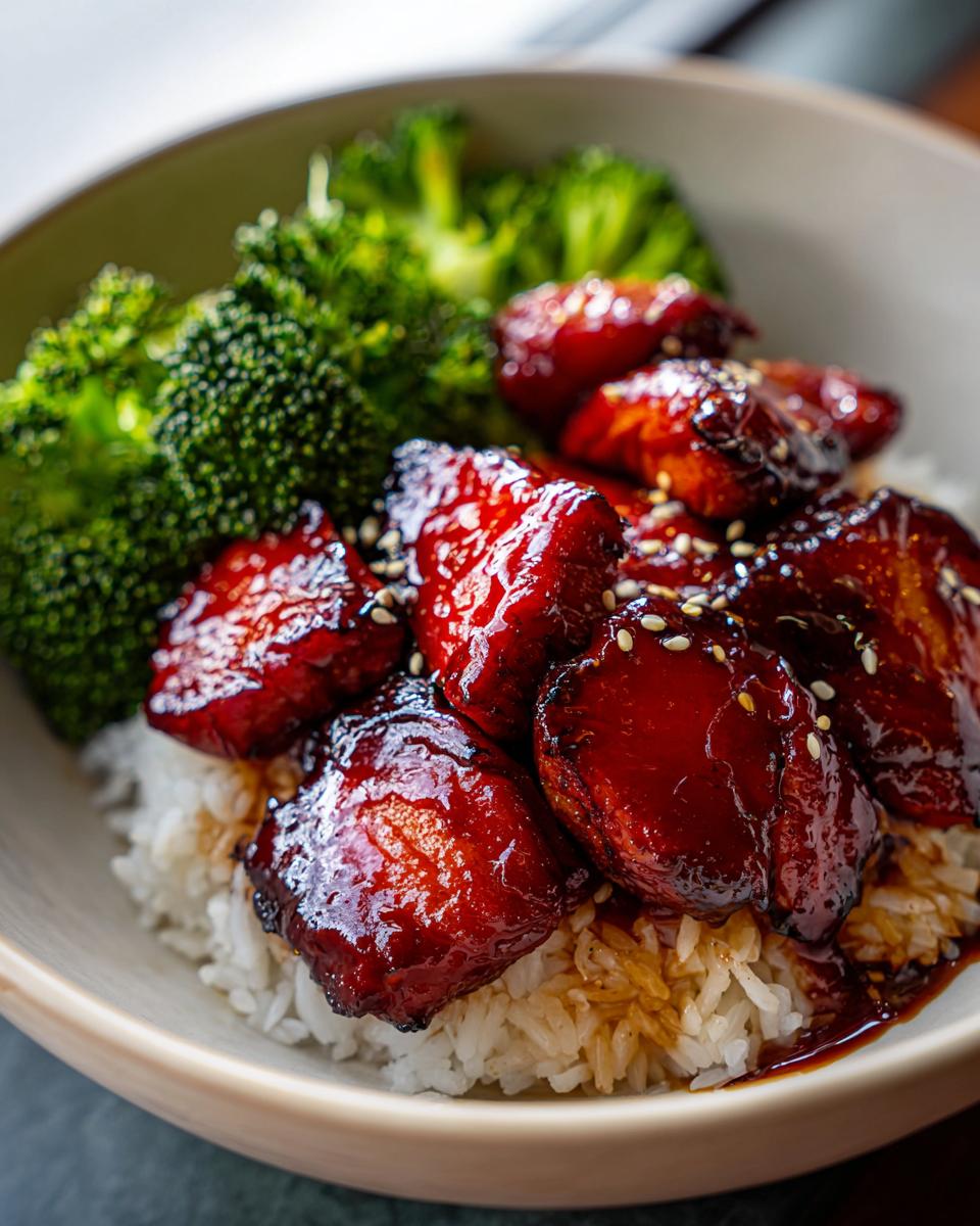 Amazing 15-Min Korean BBQ Chicken Bowls 4 Korean BBQ Chicken Bowls - detail 1