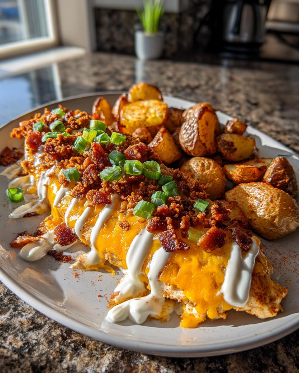 Amazing 4-Ingredient Loaded chicken dinner 4 Loaded chicken dinner - detail 1