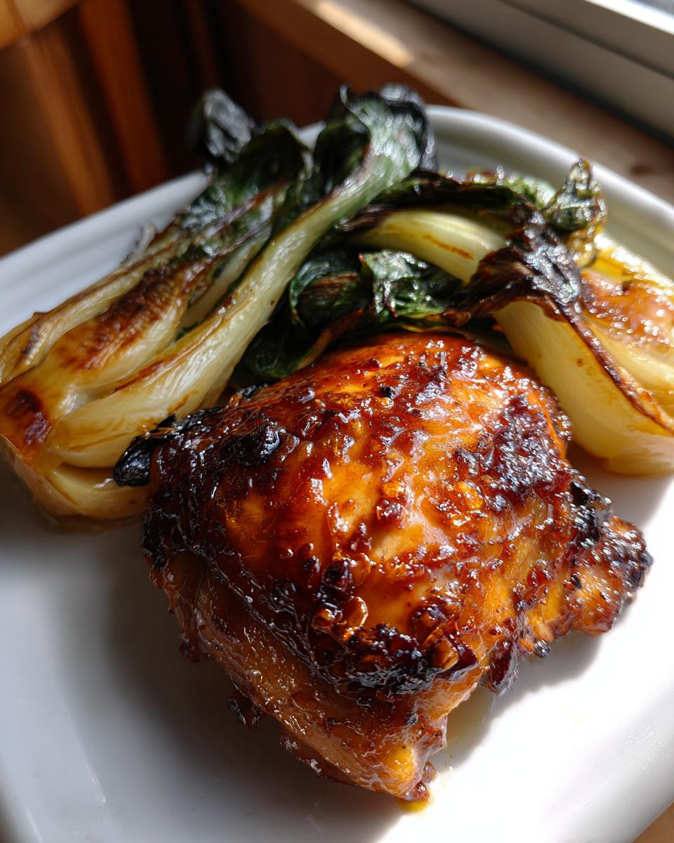 Miso butter chicken: 1 pan great dinner 4 Miso butter chicken - detail 1