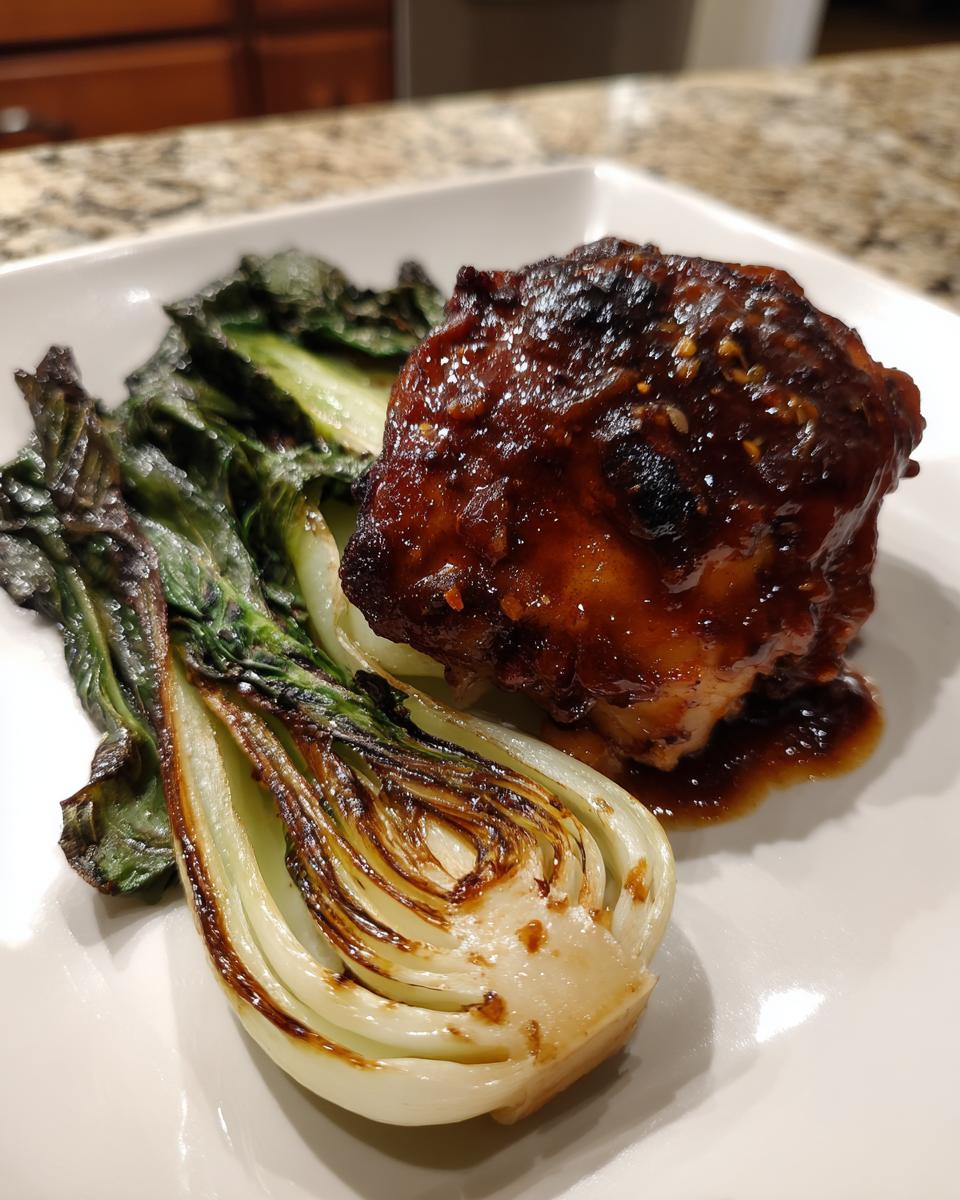 Miso butter chicken: 1 pan great dinner 5 Miso butter chicken - detail 2