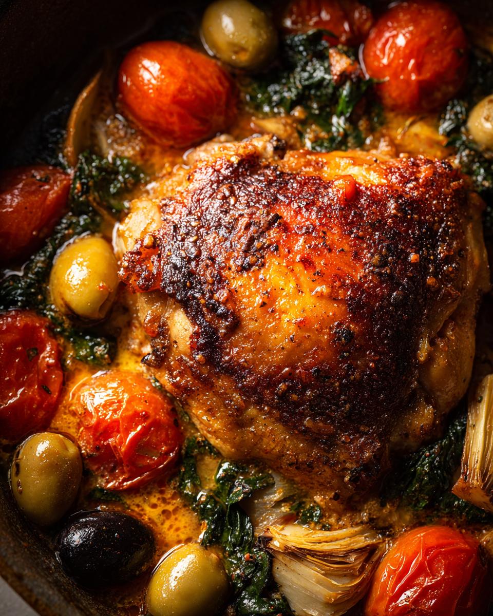 1 Amazing One-Pan Chicken Provençal Risk 4 One-pan chicken Provençal - detail 1