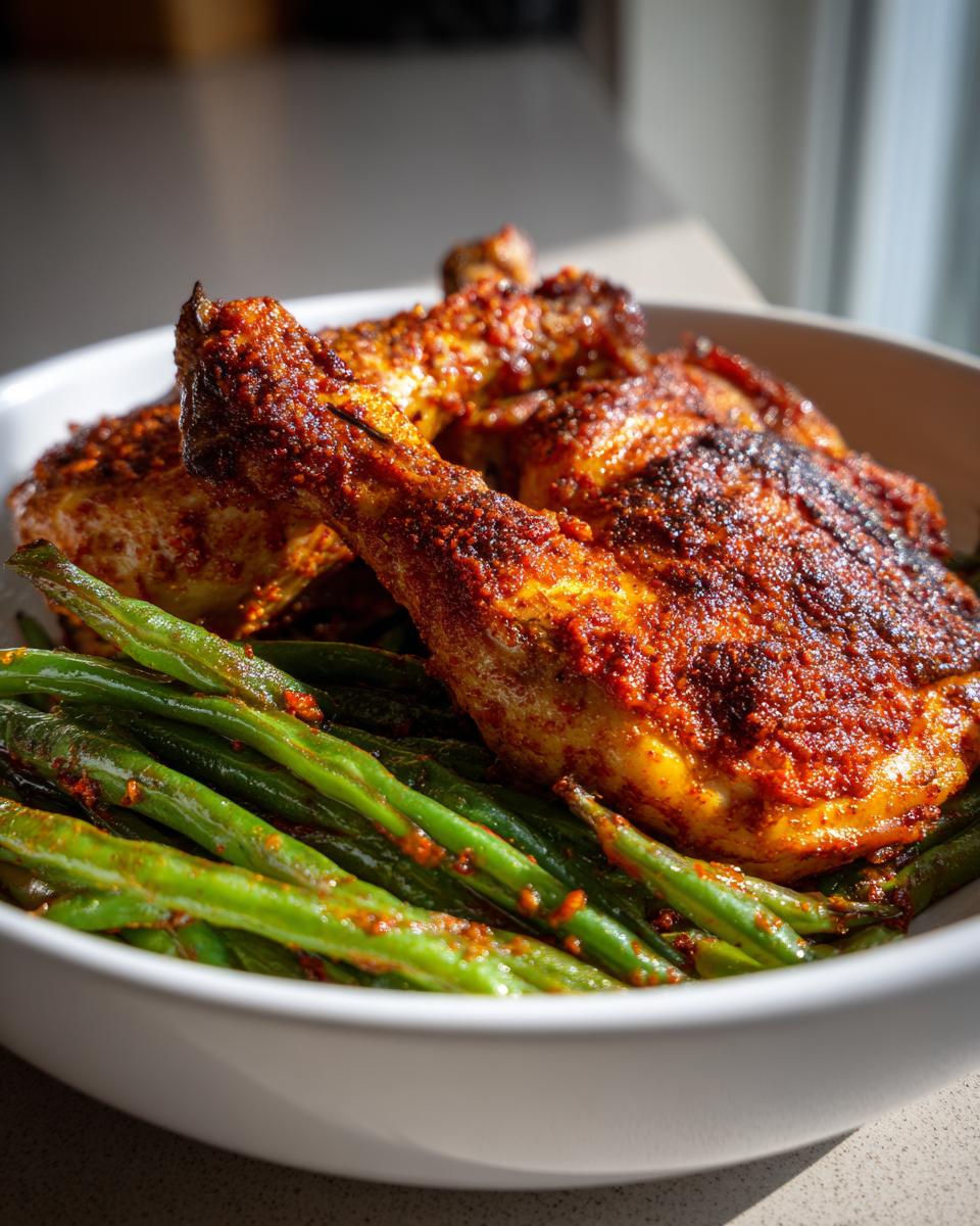 Paprika chicken green beans: 1 stunning dish 4 Paprika chicken green beans - detail 1