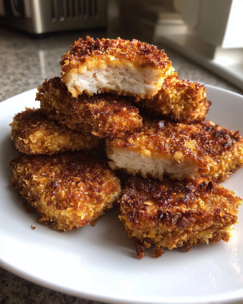 Amazing 20-Minute Pretzel Crusted Chicken Nuggets 7 Pretzel Crusted Chicken Nuggets - detail 3