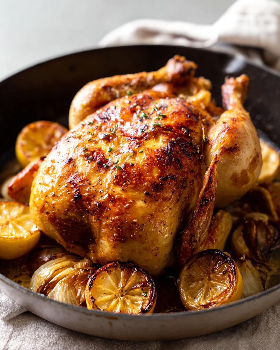 Roast Chicken with Lemon and Garlic Magic in 55 Mins 4 Roast Chicken with Lemon and Garlic - detail 1
