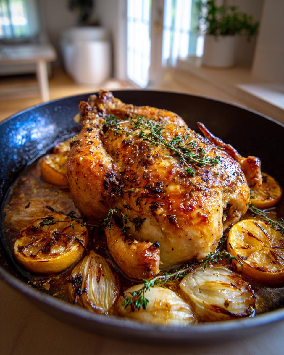 Roast Chicken with Lemon and Garlic Magic in 55 Mins 5 Roast Chicken with Lemon and Garlic - detail 2