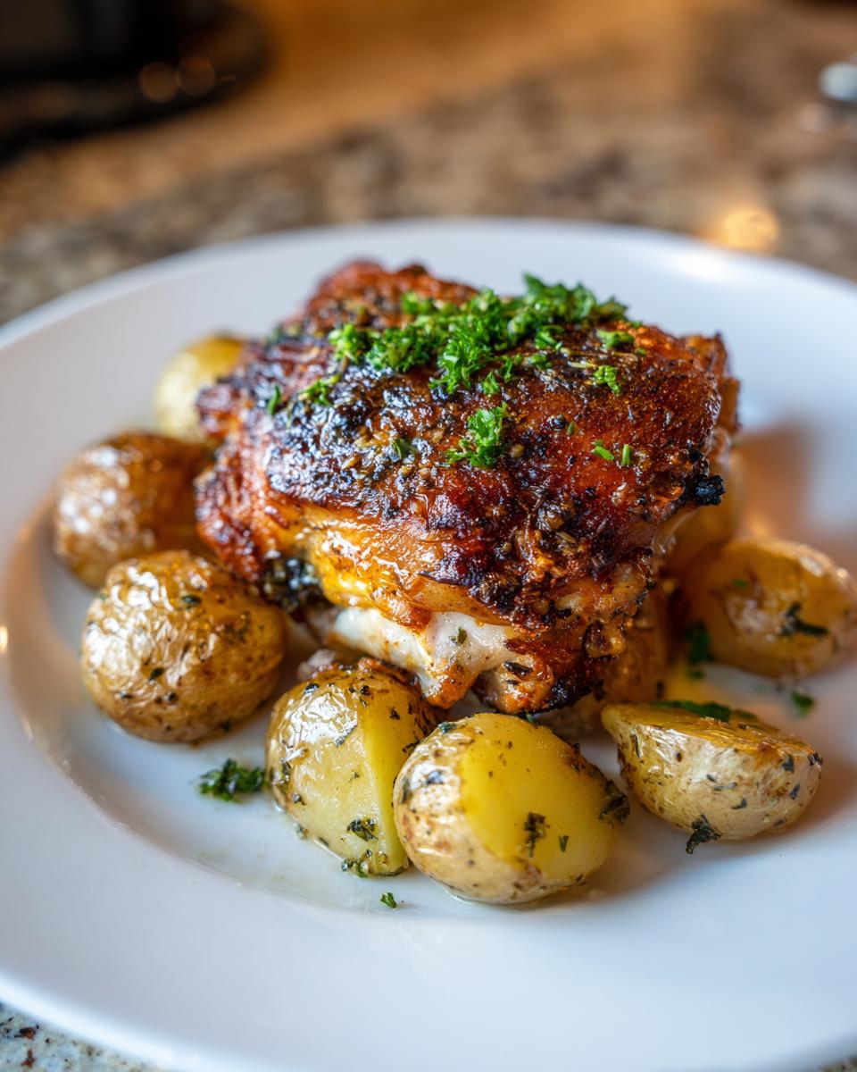 Divine 6 Roasted Chicken Thighs Now 5 Roasted Chicken Thighs - detail 2