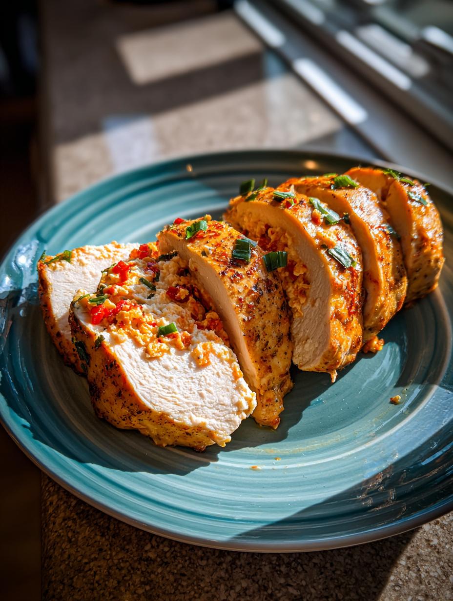 4 Delicious Roasted red pepper Boursin stuffed chicken 5 Roasted red pepper Boursin stuffed chicken - detail 2