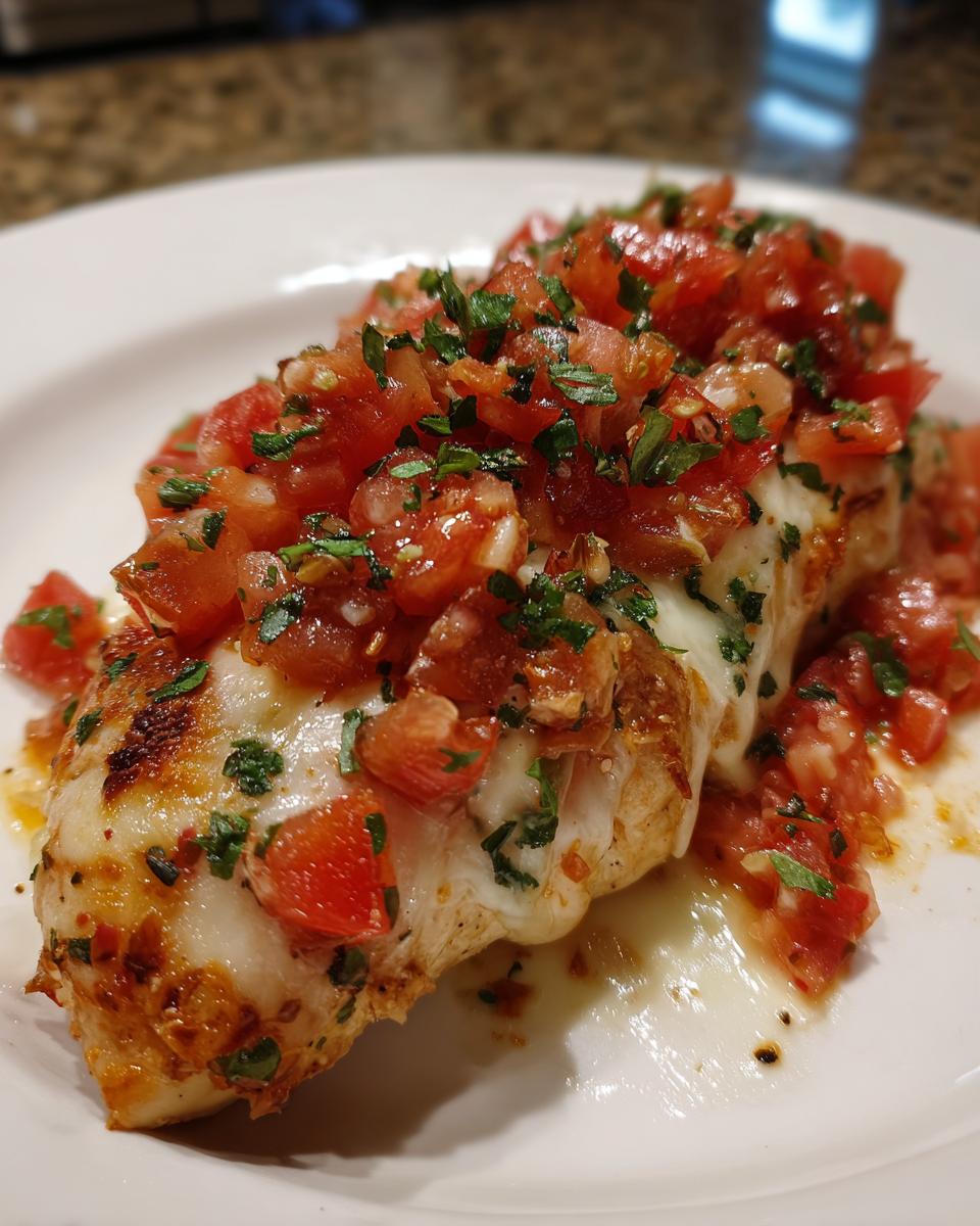 Sheet Pan Bruschetta Chicken: 1 Amazing Dinner 4 Sheet Pan Bruschetta Chicken - detail 1