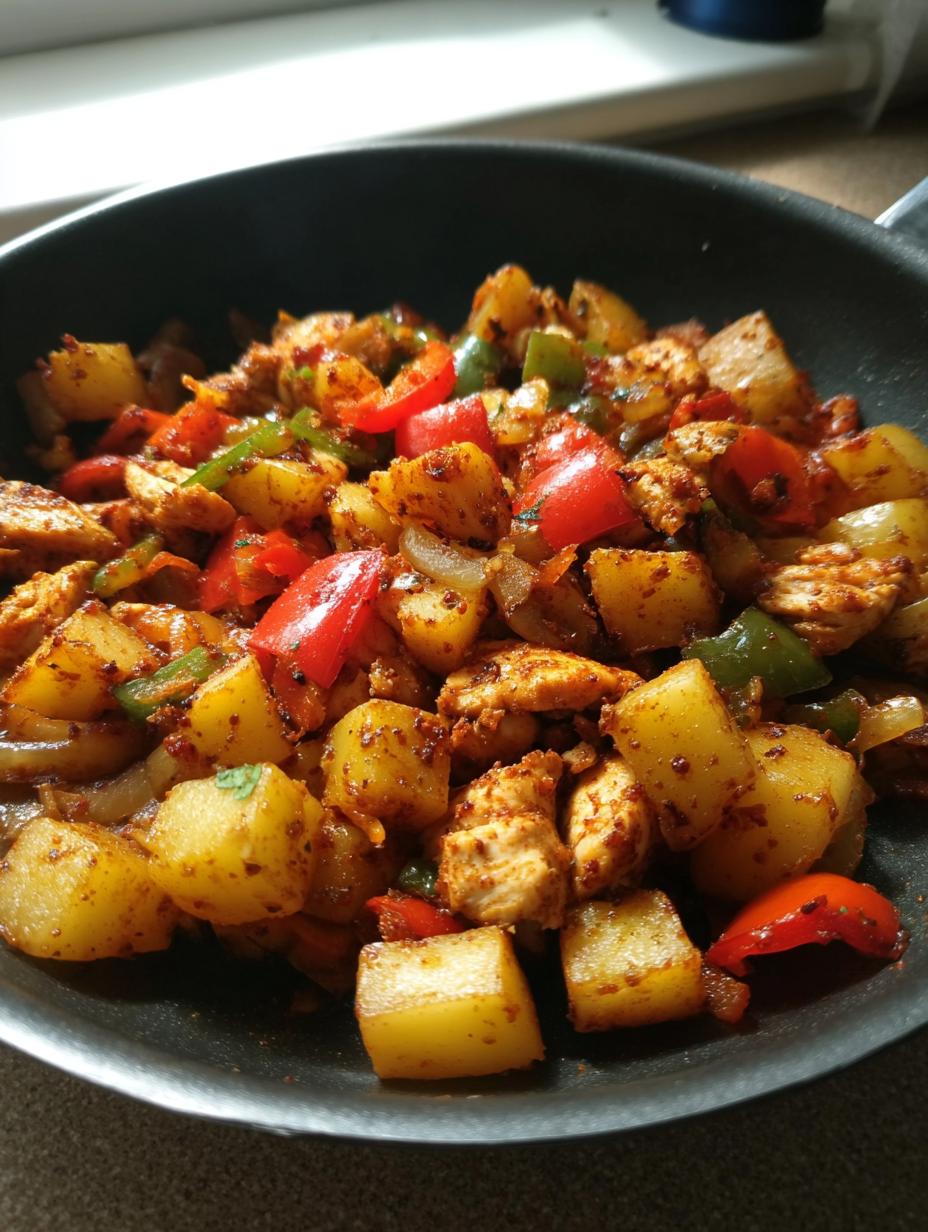 35 Minute Southwestern chicken hash Magic 5 Southwestern chicken hash - detail 2