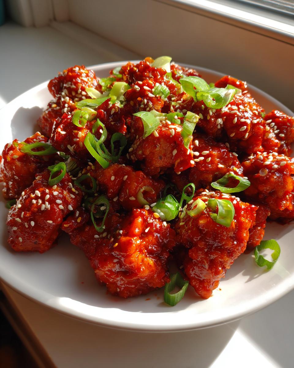 Spicy Korean Chicken: 15 Minute Flavor Bomb 4 Spicy Korean Chicken - detail 1